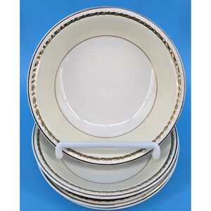 Set of‎ 4 Vtg Homer Laughlin Eggshell Georgian Viceroy Dessert Bowls 5.5" 1943